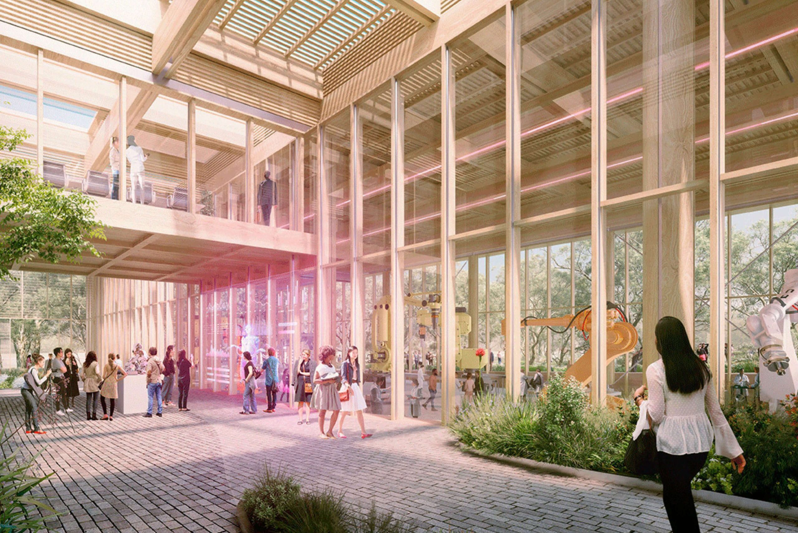 The Advanced Manufacturing Research Facility has been recognised as a remarkable new project set to shape the world.