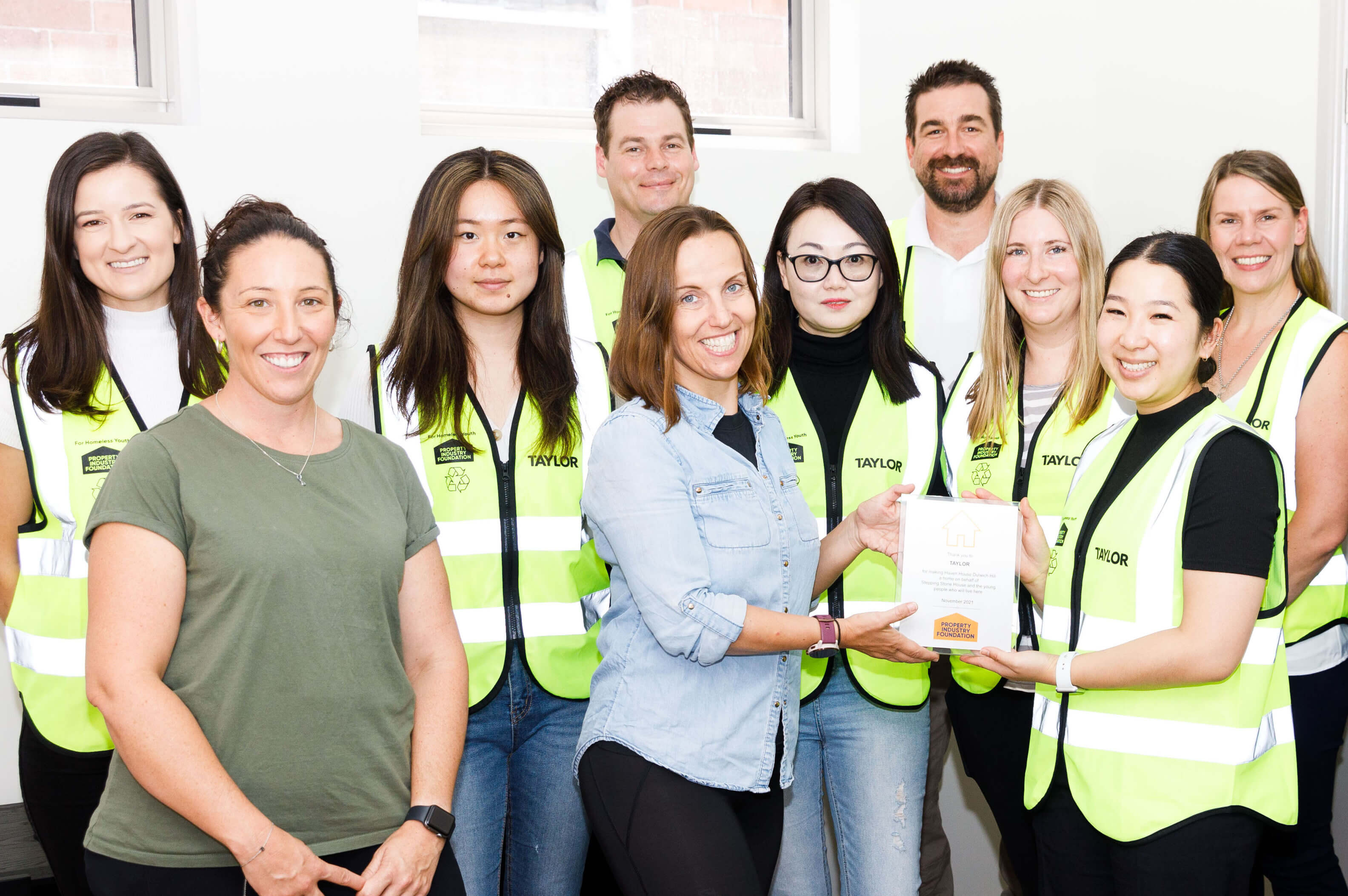 Taylor supports the Property Industry Foundation for their latest Haven House in Dulwich Hill.