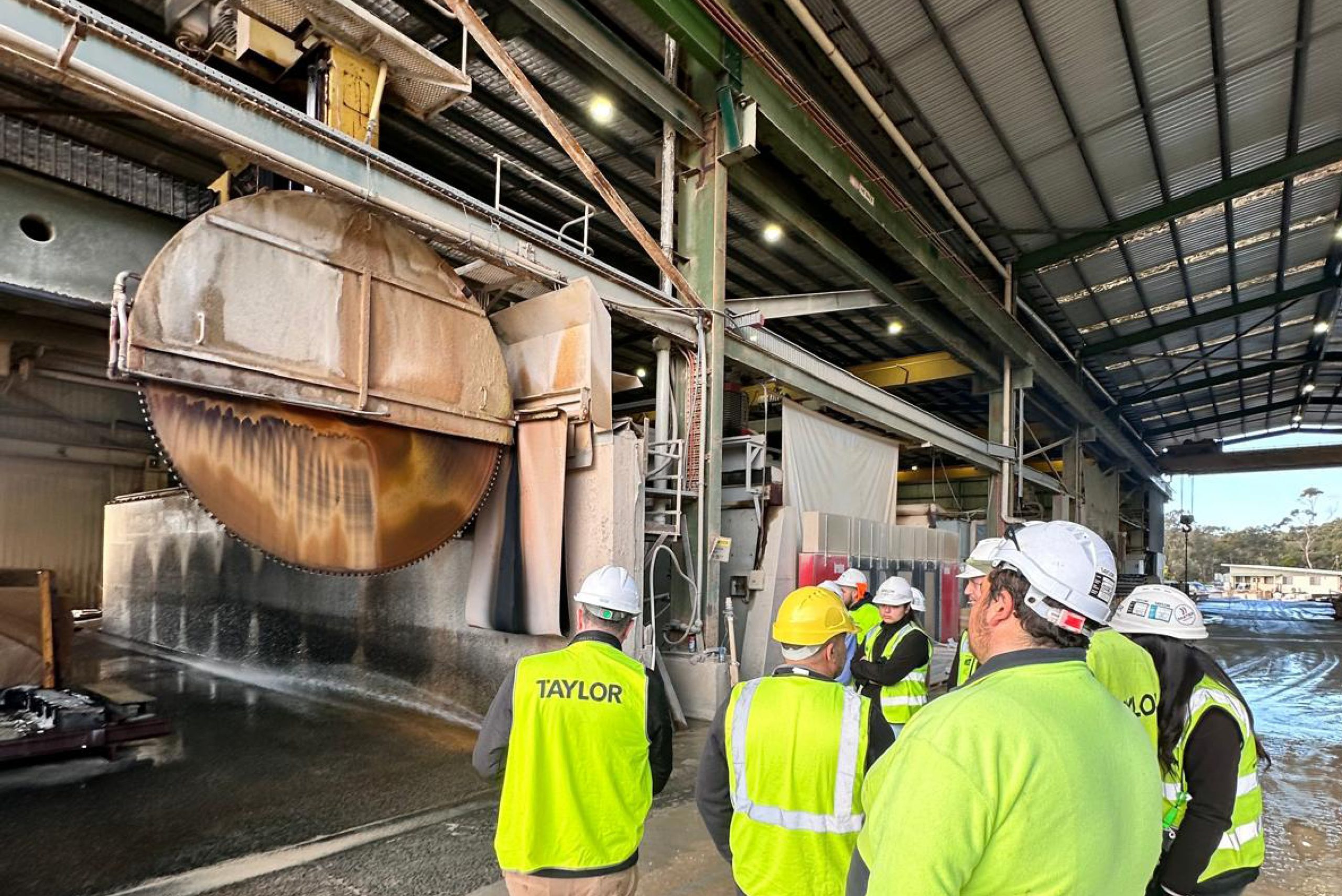 Sculpting Futures: Taylor’s Cadets, Graduates, and Apprentices Carve Their Path at Gosford Quarries