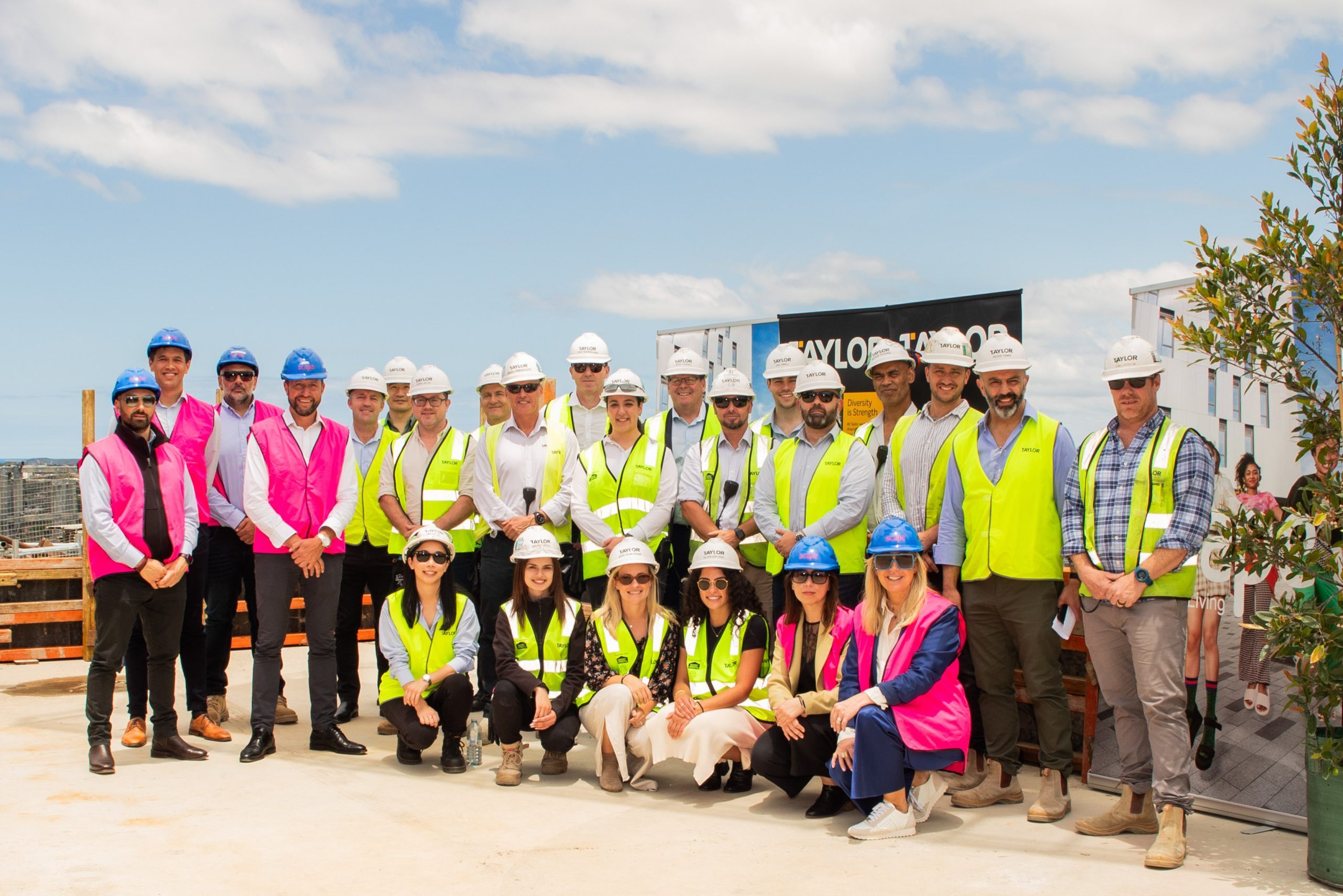 Sculpting Skylines: Topping Out Ceremony Marks Significant Milestone at Scape Kingsford