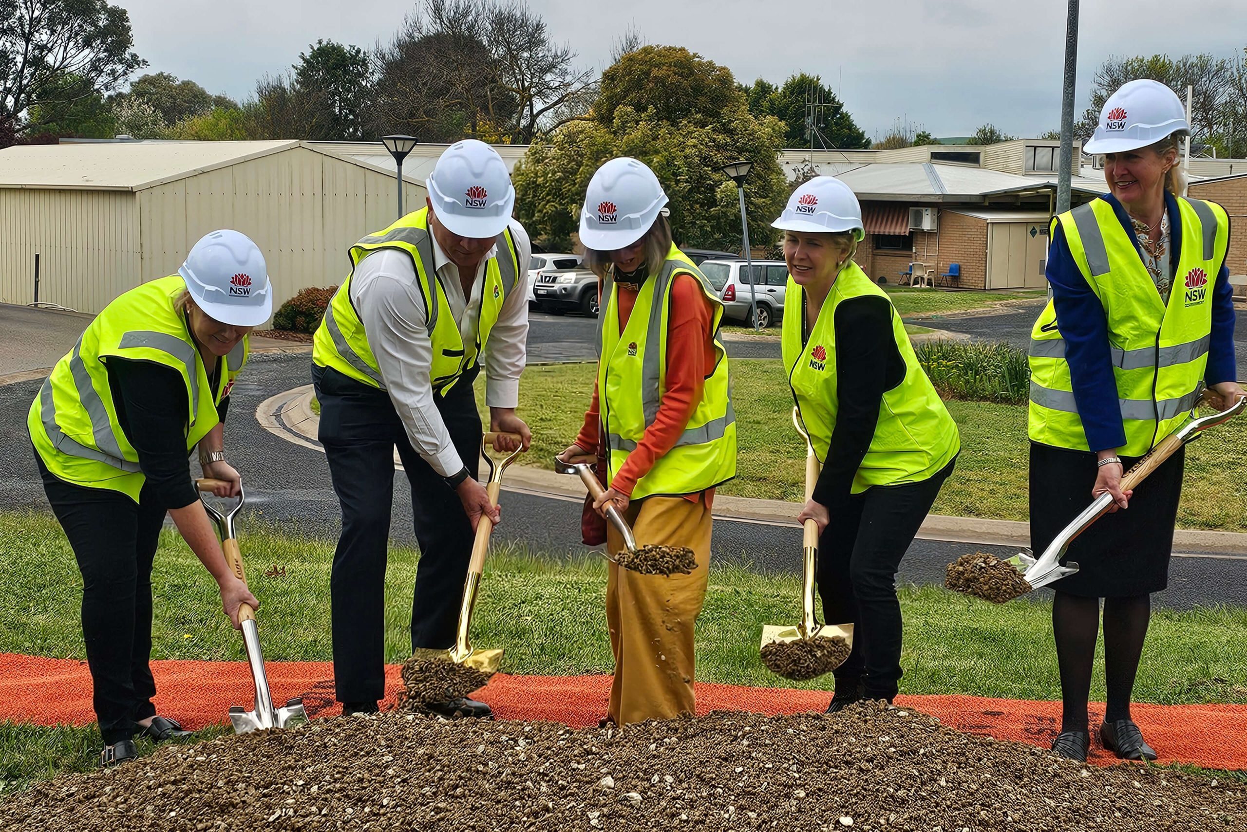 Sod Turning Marks the Start of Works at the Blayney Multipurpose Service (MPS) Redevelopment