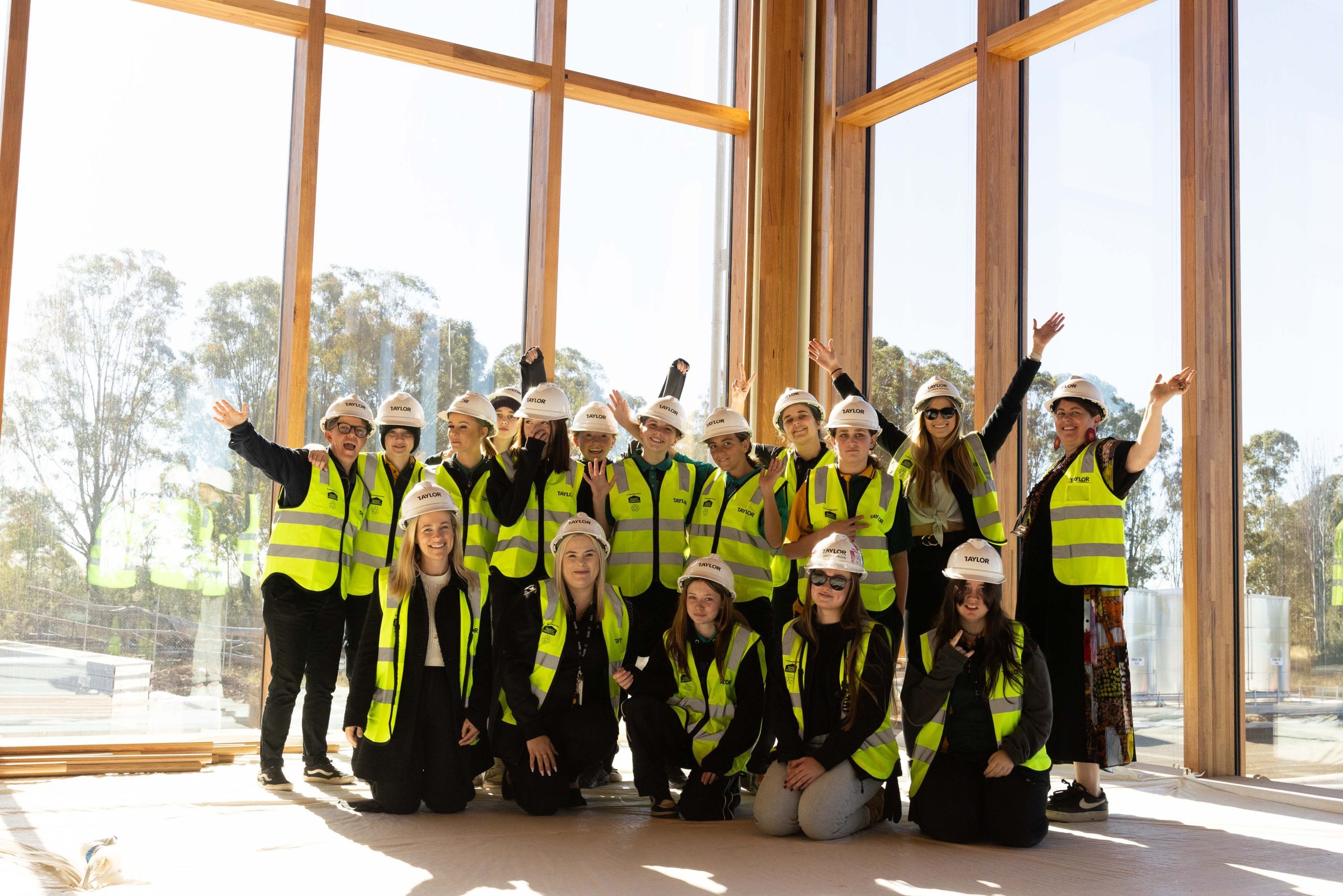 Taylor Hosts an Educational Site Tour at the First Building