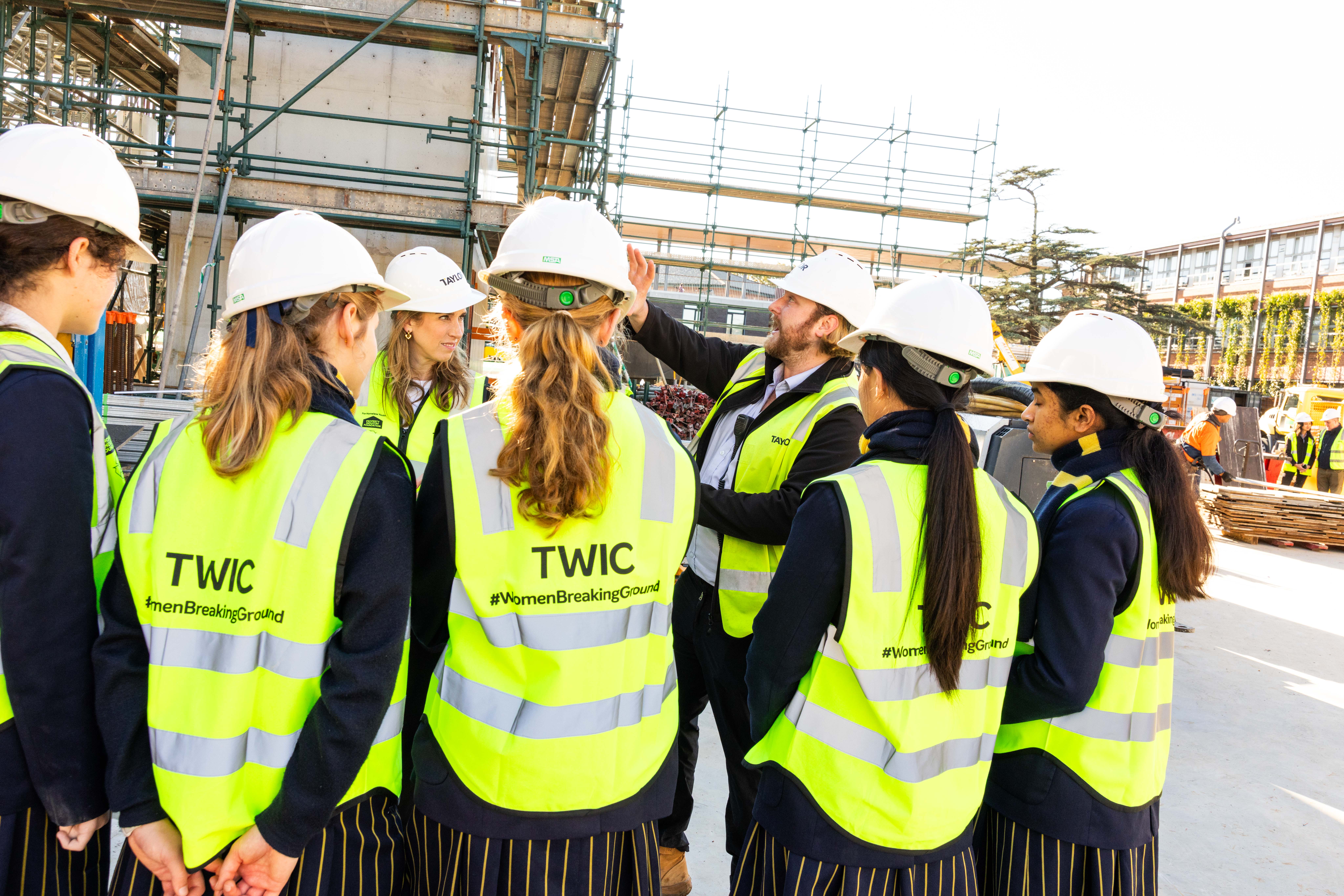 Building the Future: Taylor’s Learning Partnership Program Inspires the Next Generation of Women in Construction