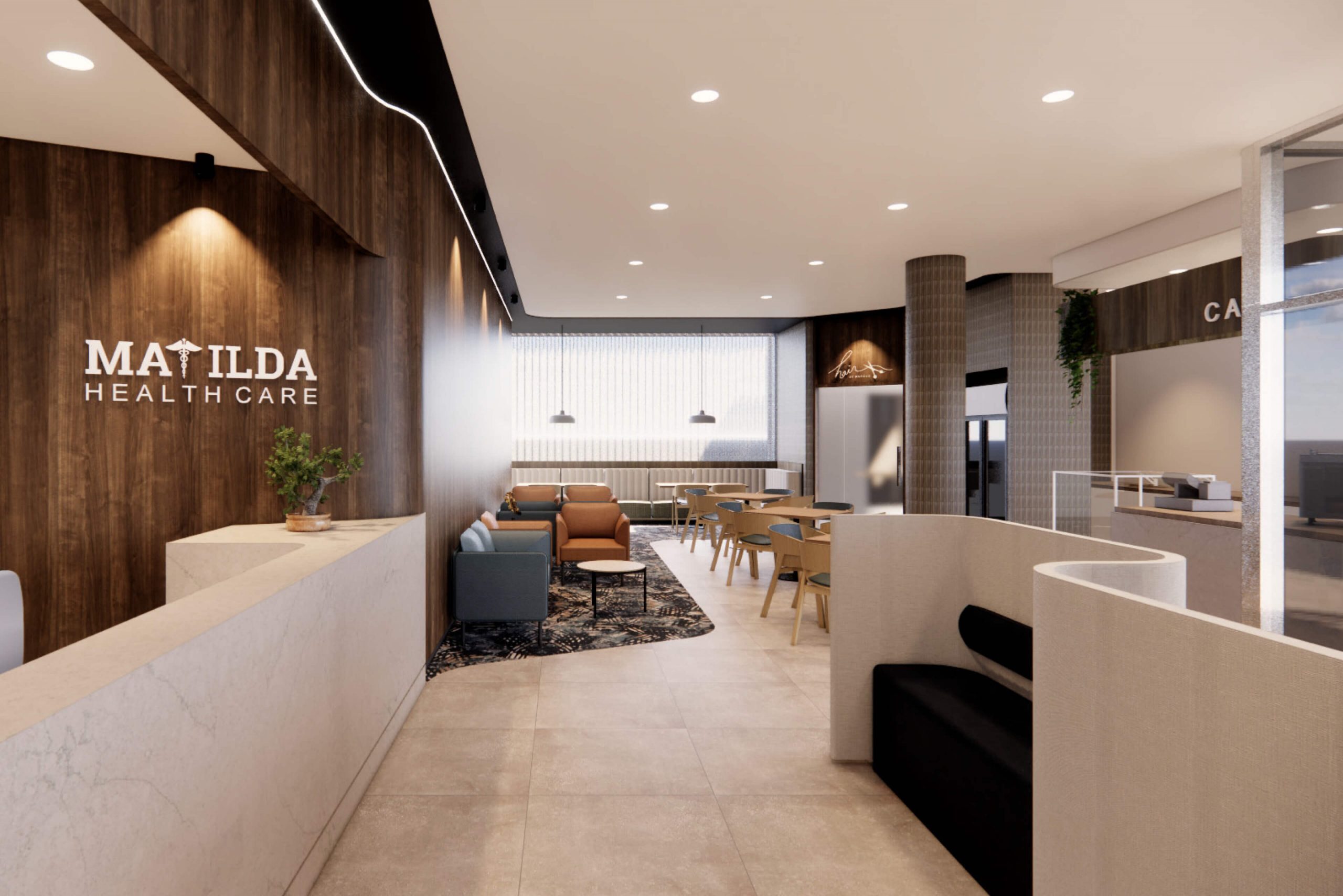 002-Interior-Artist-Impression-Lobby-at-Matilda-Napean-Private-Hospital-Milestone-Ceremony-General-Build-scaled