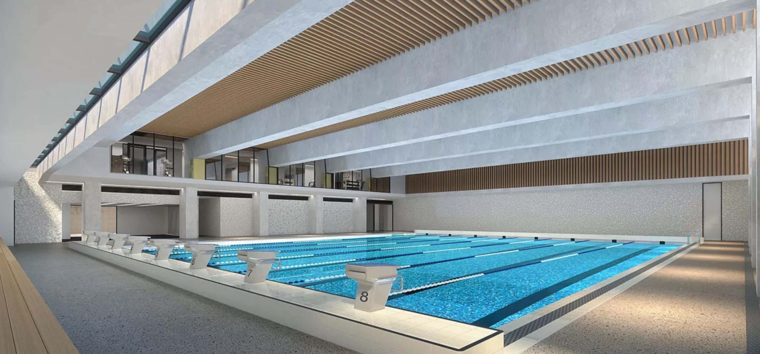 002 roseville college 8 lane pool sports and wellbeing centre taylor refurbishment and live environments 1