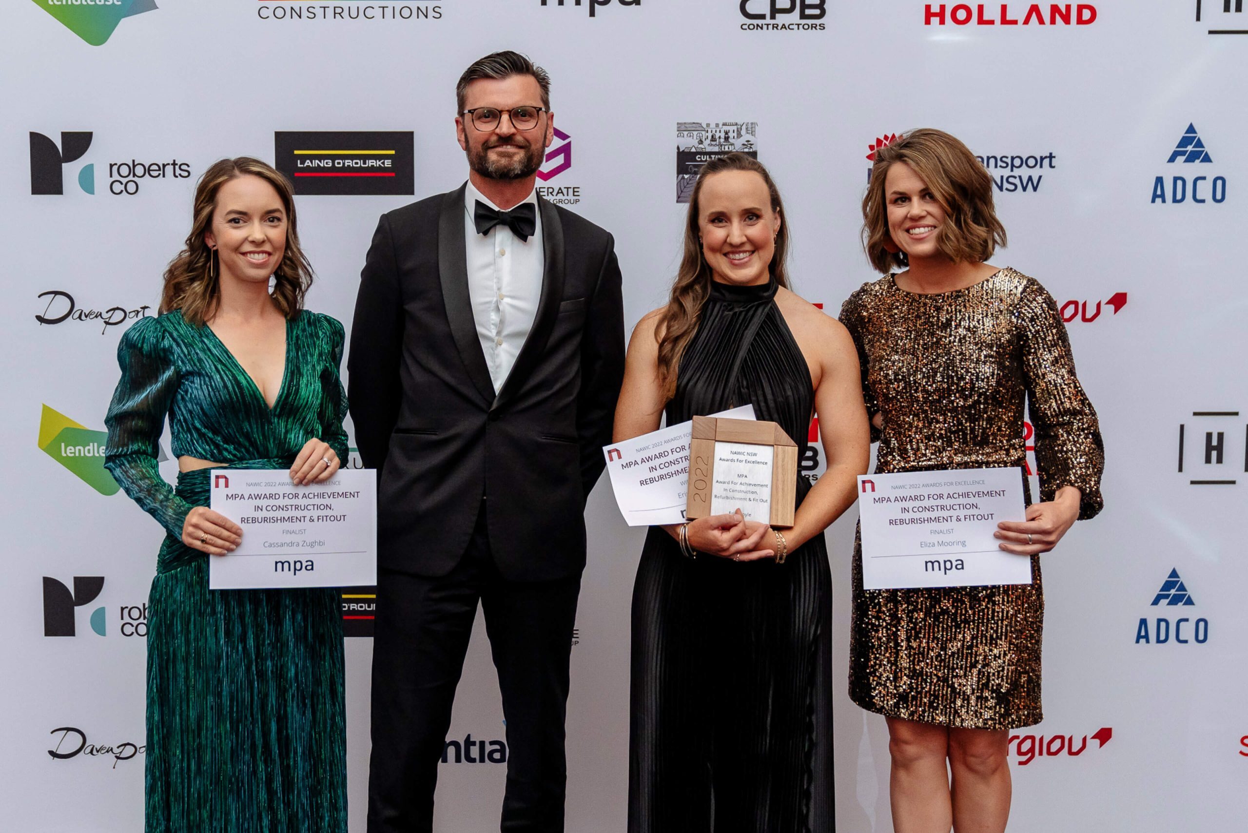 003 mpa award for acheivement in construction cassandra with finalists
