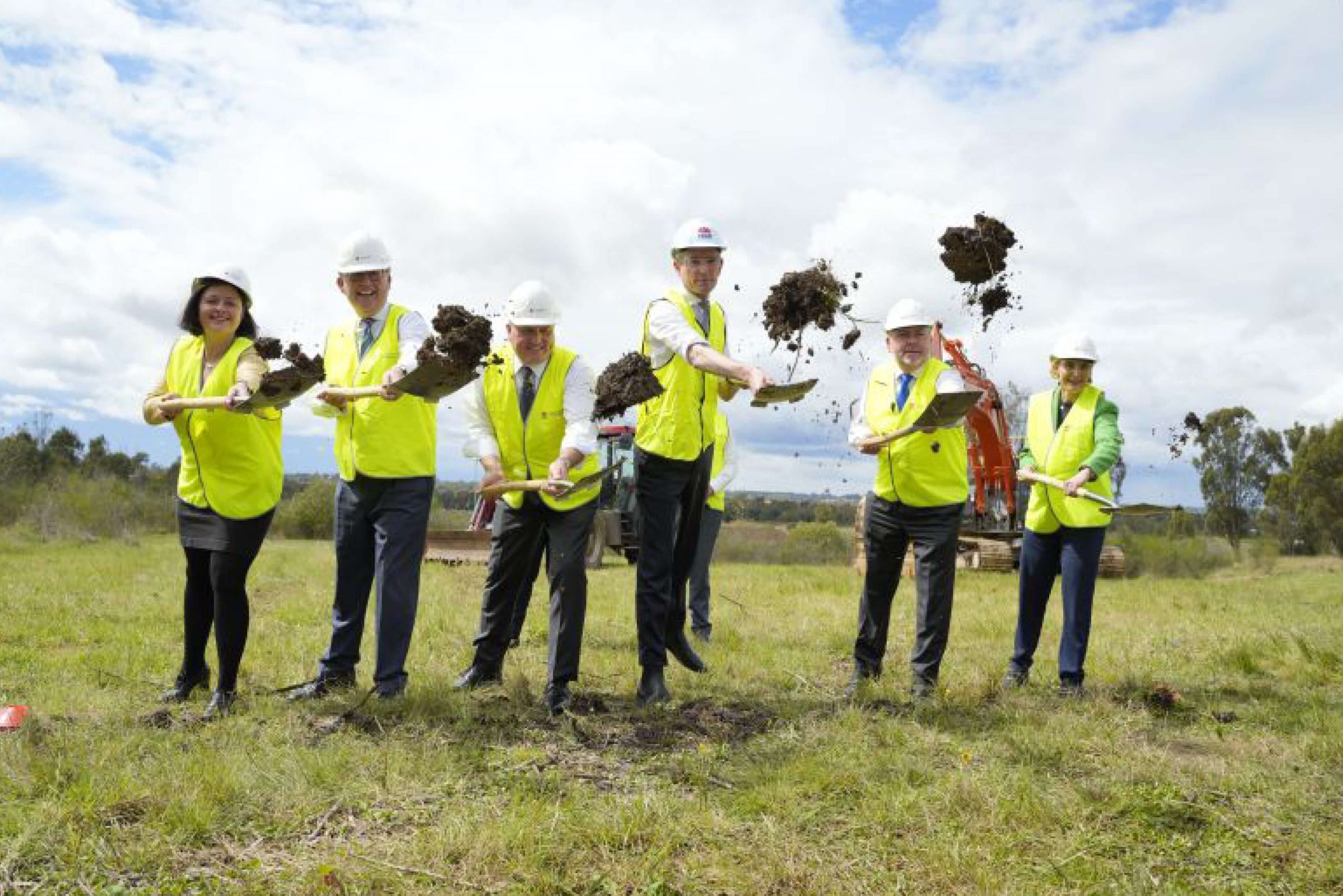 003 ministers at sod turning ceremony amrf general build taylor
