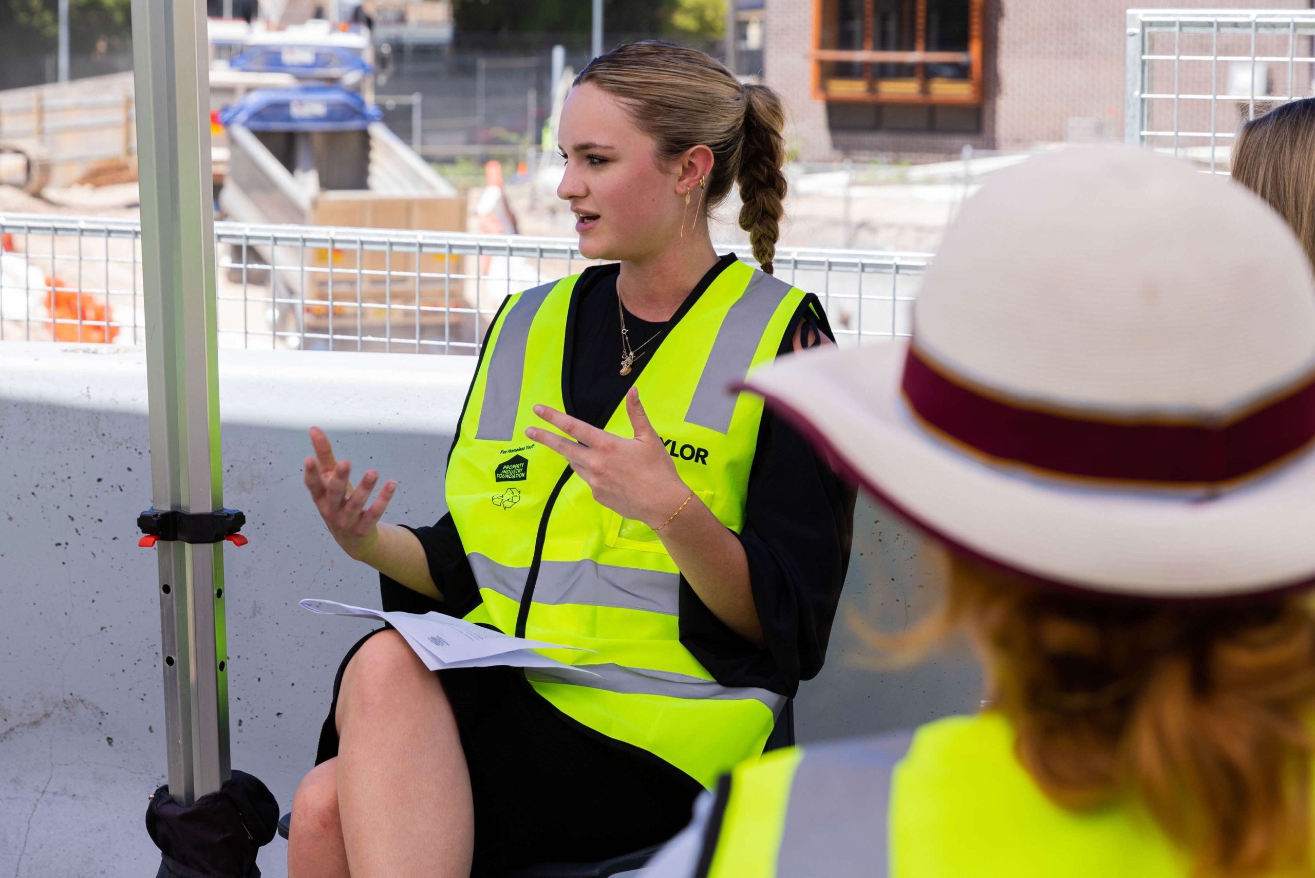 004 noa de jager speaks with students roseville college international womens day careers lunch taylor