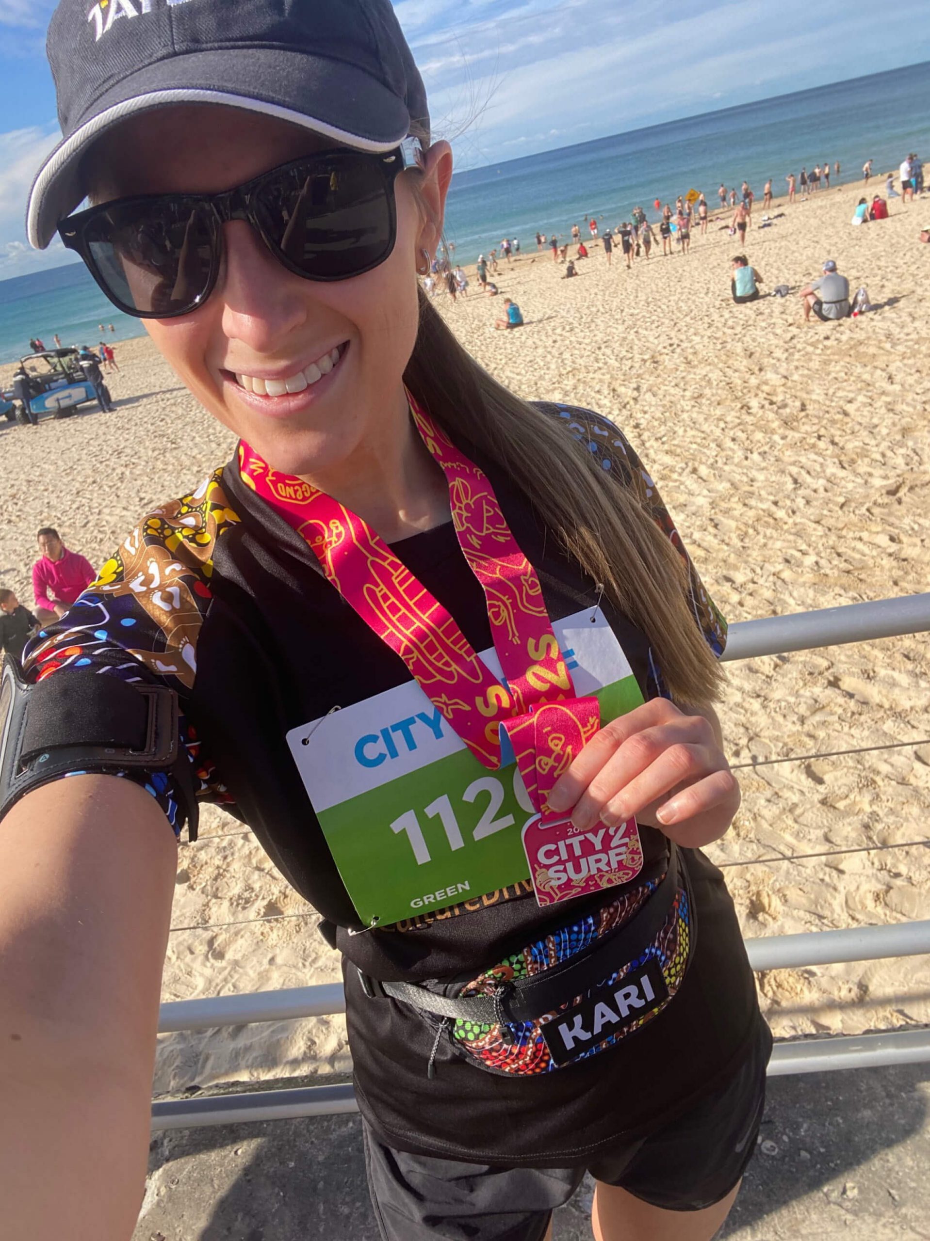 005 georgia barnes post event city2surf kari taylor