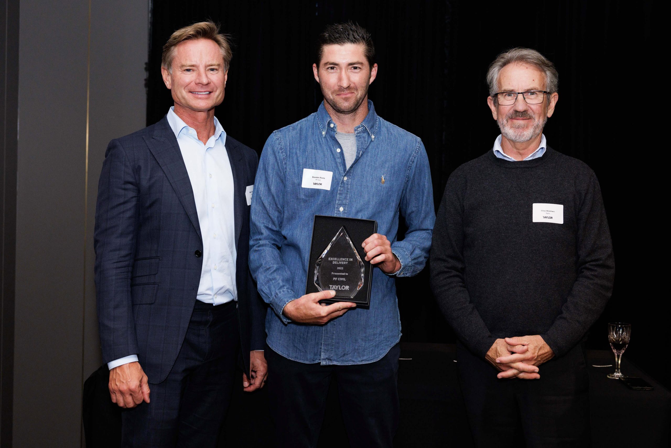 005 pf civil subcontractor delivery party taylor award win
