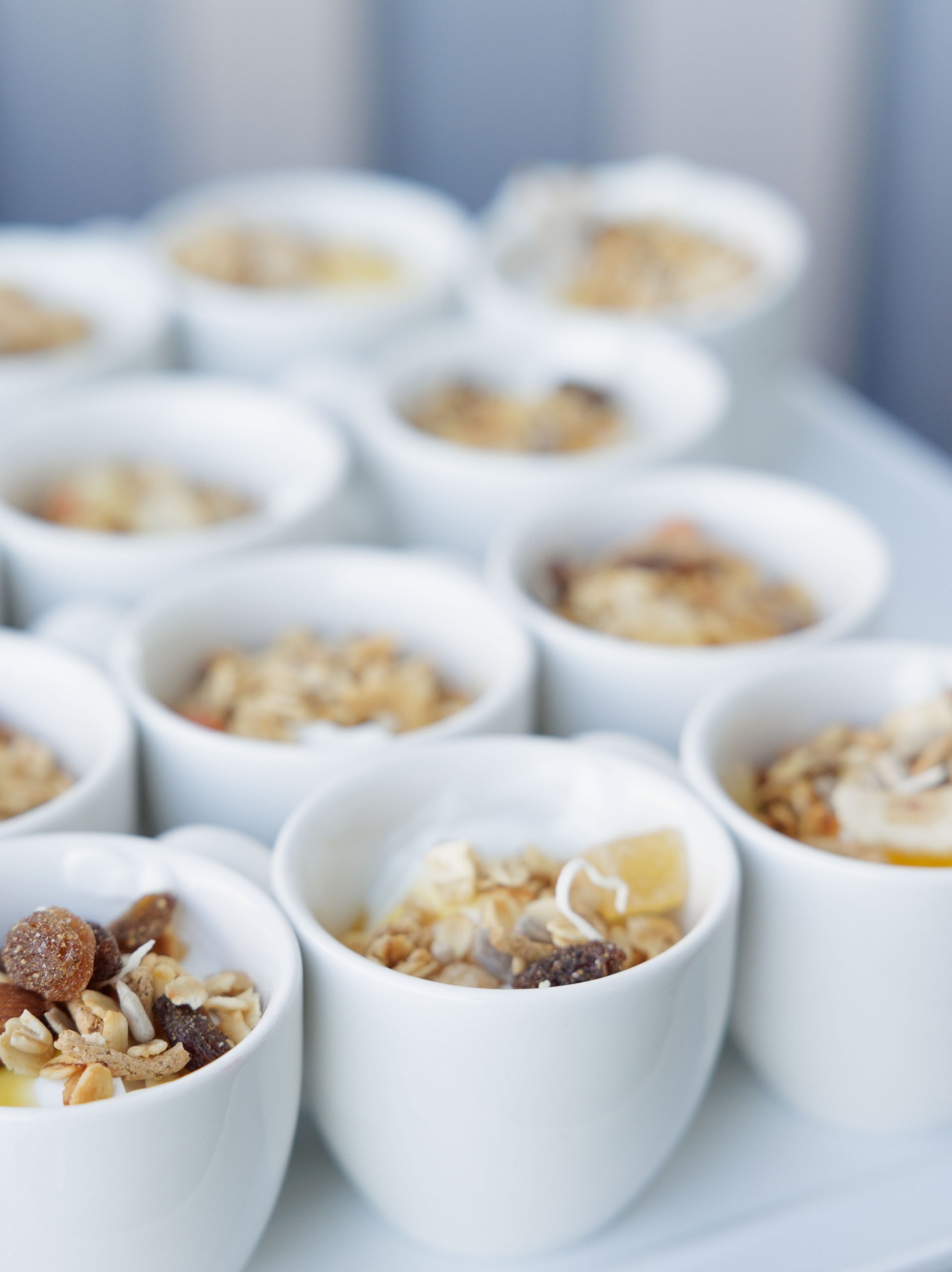 06 annual staff conference closeup breakfast granola soft fade