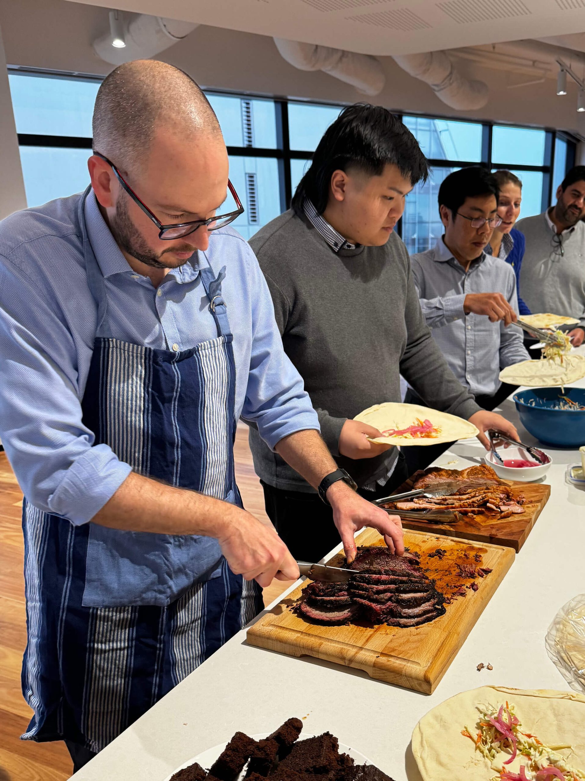 3 chef matt postle 10 year anniversary taylor construction employee milestone