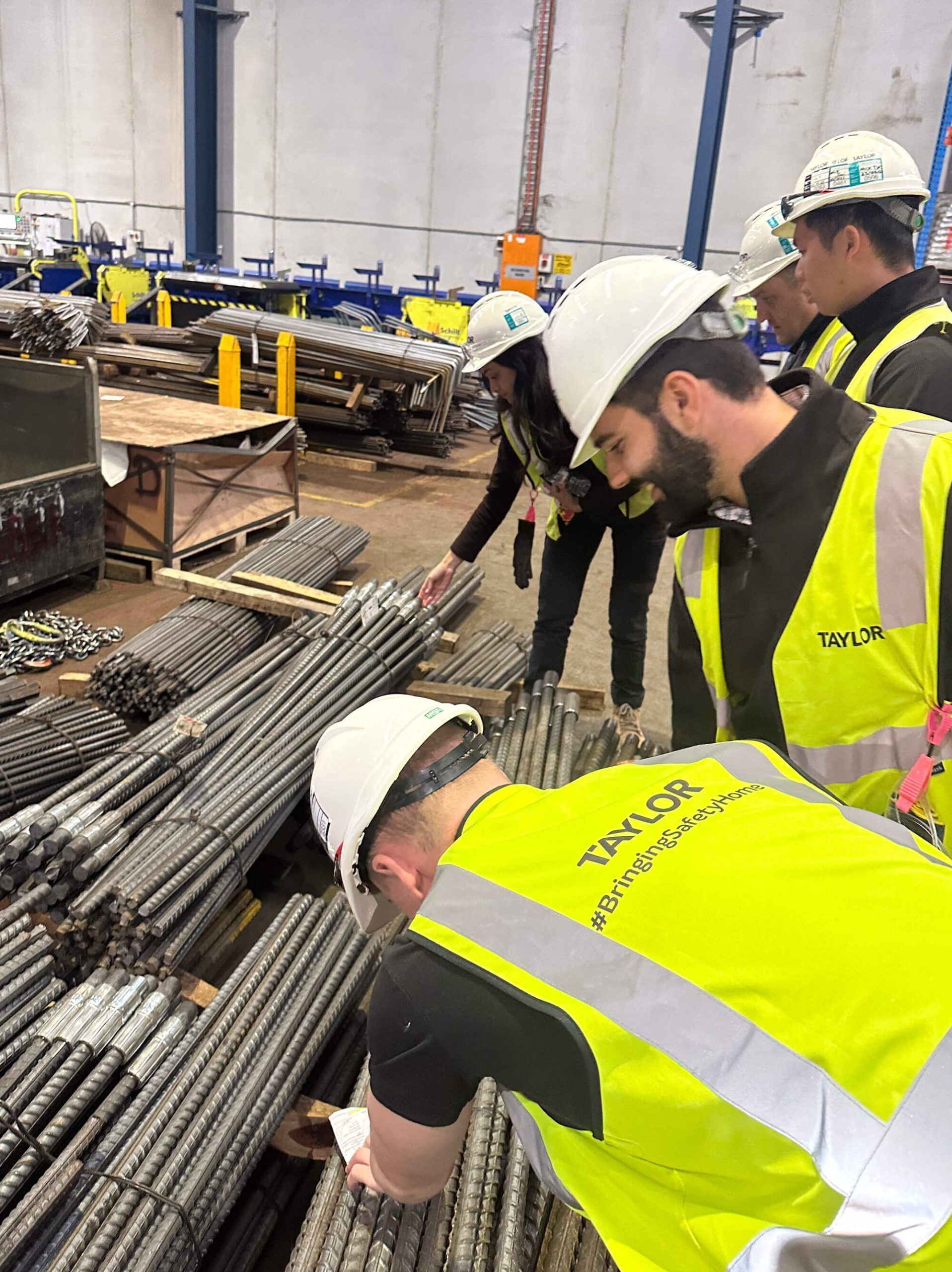 3 reo cadet graduate trainee catch up taylor construction site tours