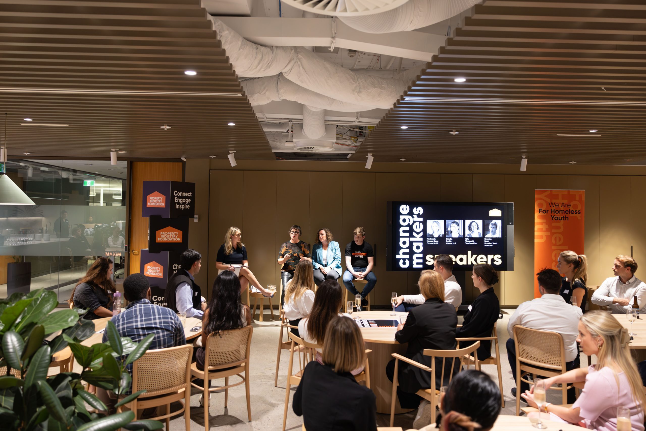 3 room property industry foundation change makers series taylor construction charity youth homelessness