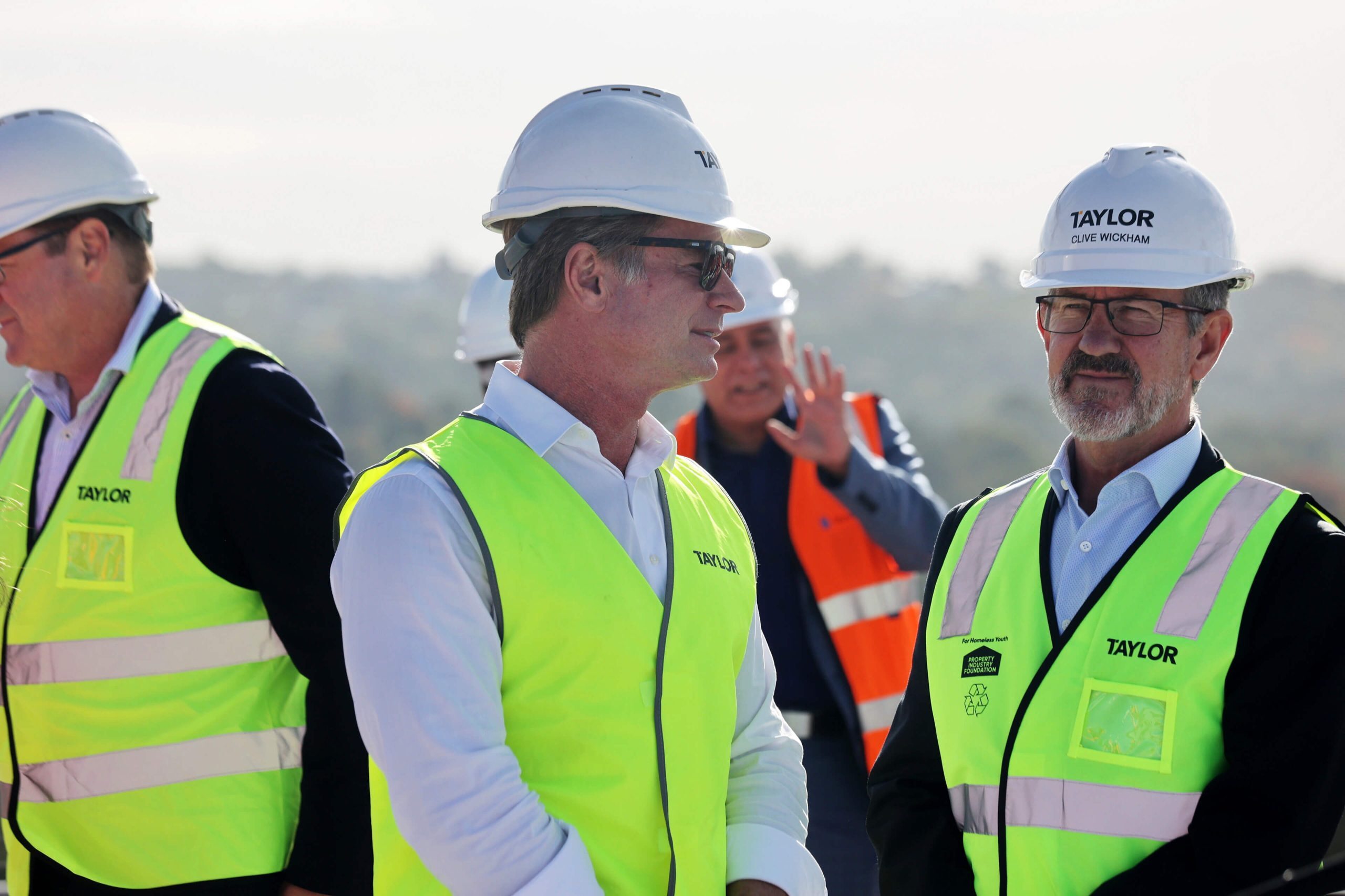 3 topping out ceremony at mpark mark taylor clive wickham