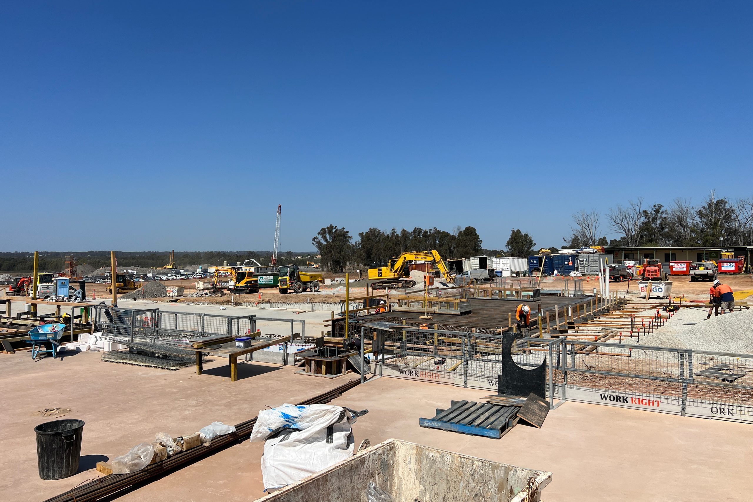 4 building foundation the first building advanced manufacturing research facility taylor construction commercial