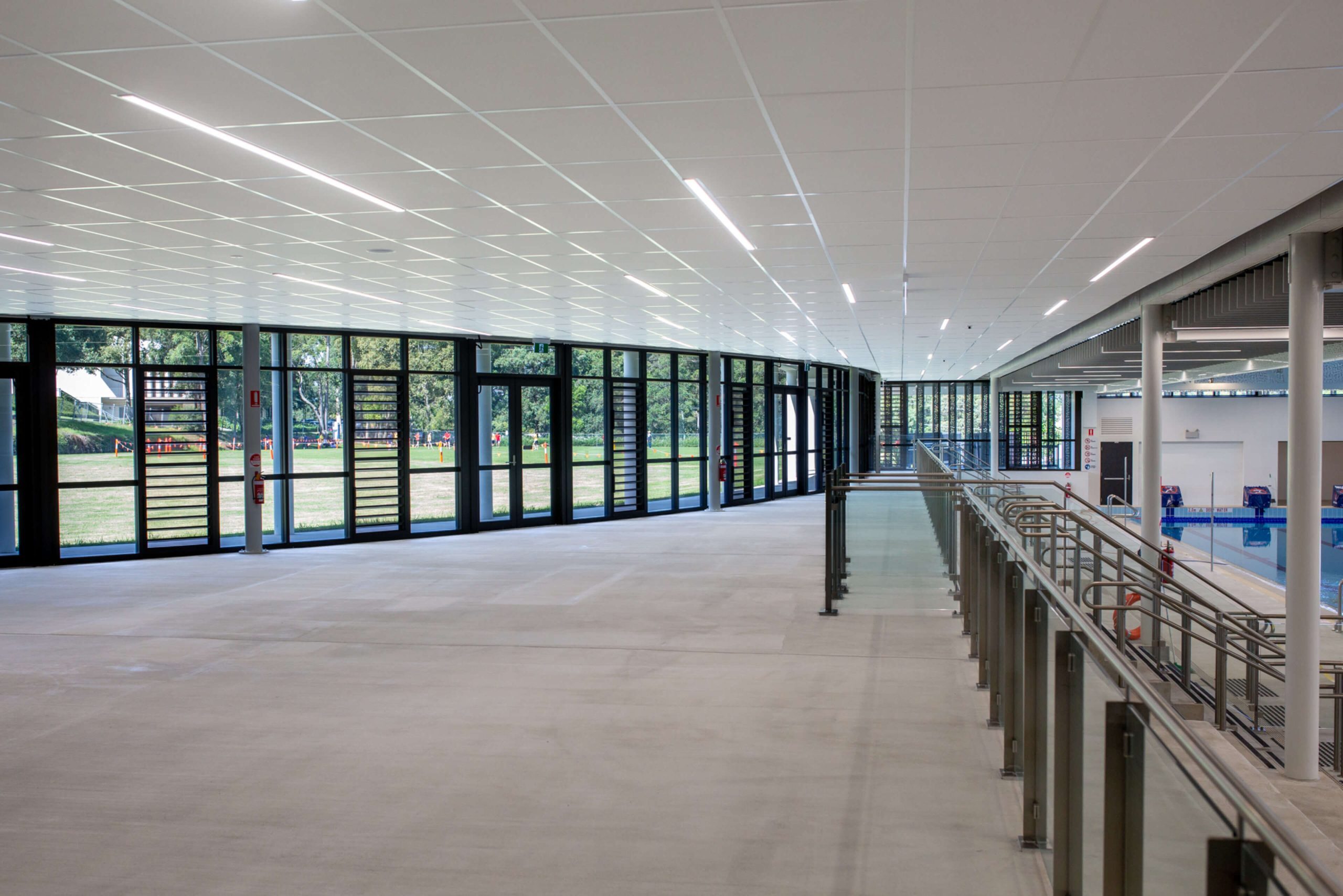8 tara aquatic centre and sports precinct taylor construction education aquatic centre entrance